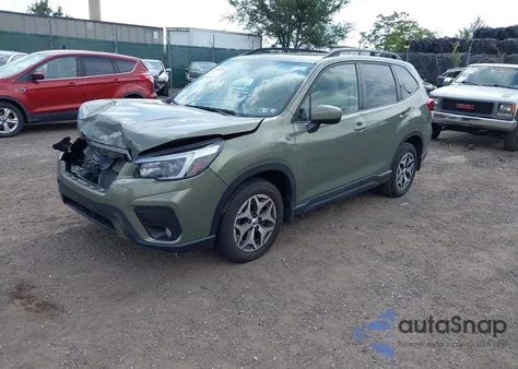 2021 Subaru Forester Premium from USA, damaged, VIN JF2SKAFC2MH540050